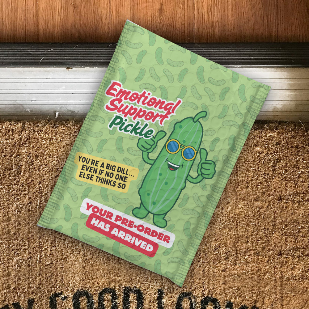 Emotional Support Pickle Prank Package